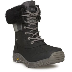 UGG Black and Gray Winter Boots